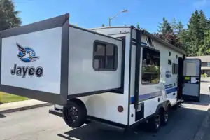 Evan's Jayco Jay feather  Travel Trailer