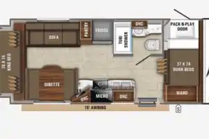 Evan's Jayco Jay feather  Travel Trailer