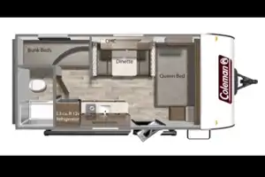 2024 COLEMAN LANTERN LT 17B Travel Trailer