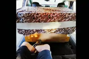 Budget Friendly go anywhere Stay anywhere Van conversion.