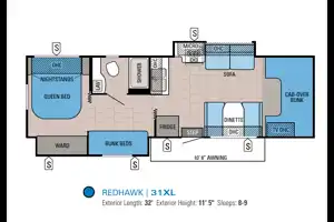 Ryker's Jayco Redhawk 2016