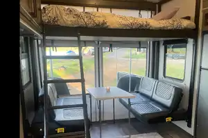2021 30ft. Toy hauler with free kayaks and paddle boards