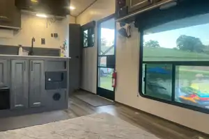 2021 30ft. Toy hauler with free kayaks and paddle boards
