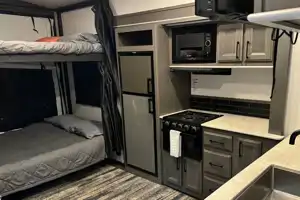 2021 30ft. Toy hauler with free kayaks and paddle boards