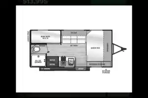 Coachmen Catalina Legacy 164BHX Travel Trailer