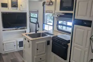 Archie's travel trailer