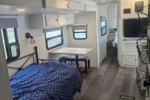Archie's travel trailer