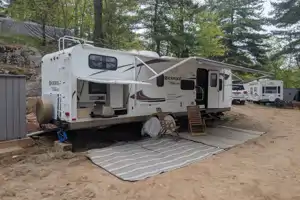 Archie's travel trailer