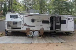 Archie's travel trailer