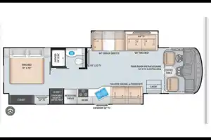 34*NEW*Thor Windsport 8-SLEEPER-WiFi-KING BED-2 SlideOut Huge Rooms-WOW!!