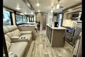 Expedition- 38 ft 2 Bedroom 1.5 bath Luxury 4 season Loaded Travel Trailer