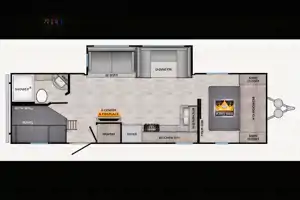 Jesse & Tracey’s  Keystone Crossroads Volante Travel Trailer