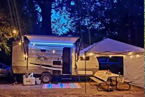 Lesley and Sarah's Jayco Flight SLX7 174bh Travel Trailer (Aka Betty)