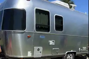 Rose Airstream Bambi Travel Trailer