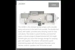 Moon's Forest River 26DBH Travel Trailer