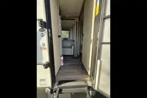 Party trailer on wheels