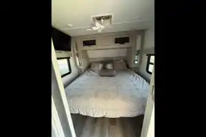 Party trailer on wheels