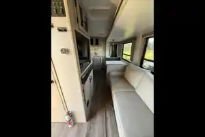 Party trailer on wheels