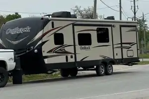Melanie's Keystone Outback 310TB  Toy Hauler