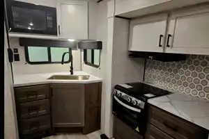 Milly's Tow and Go Travel Trailer.