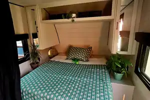 Milly's Tow and Go Travel Trailer.