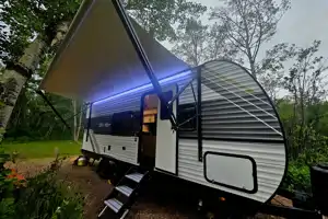 Milly's Tow and Go Travel Trailer.