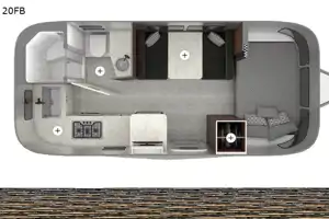 Airstream Caravel 20FB Travel Trailer