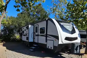 Glampy's Winnebago Minnie Plus Travel Trailer