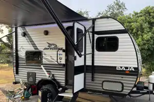 Martin's Jayco Jay flight SLX Baja Travel Trailer