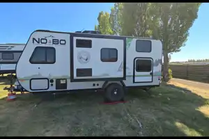 Nomad NoBo - All season 22ft SUV towable. Lithium & solar loaded RV, 3500lbs empty with bunks