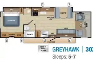 Free Starlink | 300 Daily Miles | 2018 Jayco Greyhawk 30X Luxury Class C