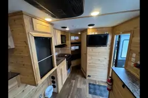 Frank Lake Reno's Ice Castle Fish Houses Range Runner 17Ft RV edition Travel Trailer