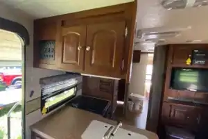 Outstanding Forest River Rockwood 31’ Travel Trailer # 1