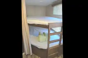Basecamp Hideout, 30ft bunkhouse do-it-all RV. Half ton friendly