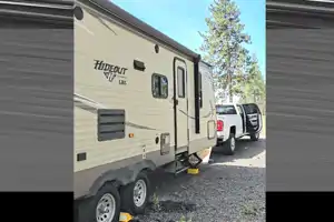 Basecamp Hideout, 30ft bunkhouse do-it-all RV. Half ton friendly