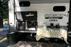 Outdoor Kitchen and Bunkhouse Travel Trailer - Delivery/Set Up Only
