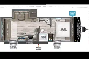 TRANSCEND-2 Modern Luxury w/ a Private Master, Dual Entry & Theater Seating!