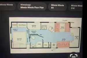 Ian 's Winnebago Mini winnie Class C with( bunk beds ) 