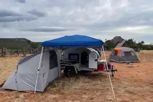 Luxury Teardrop w/ King Bed and Outdoor Kitchen!