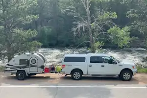 Luxury Teardrop w/ King Bed and Outdoor Kitchen!