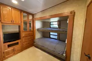 Spacious 5th Wheel with Incredible Bunkroom Floorplan!