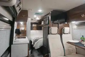 Top-of-the Line Bike Rack Included! The 23 Winnebago Travato, Off Grid A/C!