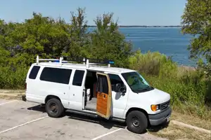 Stealthy Work Van Holds Suprising Comfort Inside