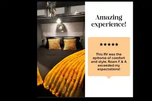Delivery & Setup Included- No Add-on Fees!-Loaded Luxury Travel Trailer- Roam F & A