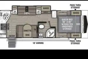 IBB Coachmen freedom express 246 RKS Travel Trailer