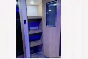 The Berger family Forest River Alpha wolf Travel Trailer