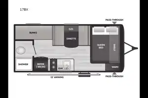 Super-Lightweight 2025 Coleman Light 17BX • Sleeps 5 • Delivery Available • Pet-Friendly