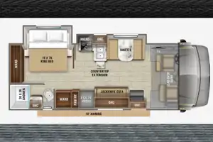 Jayco Greyhawk 27U Class C - Super Clean and Easy to Drive!