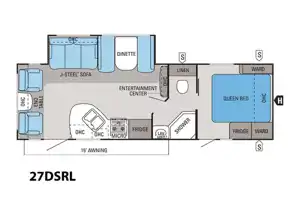 Frank's Jayco Whitehawk Ultra Light 27DSRL Travel Trailer