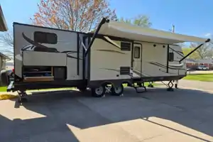 Mike and penny’s Keystone Passport Travel Trailer